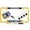 Gold - Style 1, variant on [Officially Licensed Product] - U.S. Navy Veteran with Eagle, Anchor Logo - Domed Custom-Made Personalized Narrow (Thin) Top 4 Hole Metal Car License Plate Frame with Free caps - Chrome (Qty:1 Frame)
