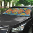 thumbnail image 2 of 3D David Bowie Windshield Sunshade Universal Fit Cars Suv Truck, 2 of 6