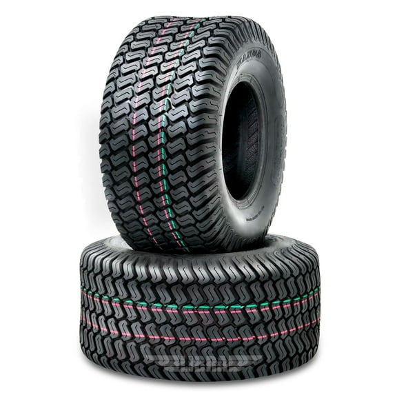 Wanda 18x9.50-8 Utility/ Golf Cart Turf Tires P332 -13032 Lawn Mower, Set of 2