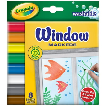 Download Crayola Window Markers, 8-Count - Walmart.com
