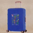 thumbnail image 1 of Housse de Valise 2023 Résistante aux Rayures, Accessoire de Voyage, Housses Adaptées aux Valises de 18 à 32 Pouces, Motif Champignon, Étui de Protection pour Chariot 8Mushroom004 m (22-25 Pouces), 1 of 6