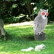 thumbnail image 3 of Espantapájaros señuelo estatua repelente de pájaros al para jardín, 3 of 3