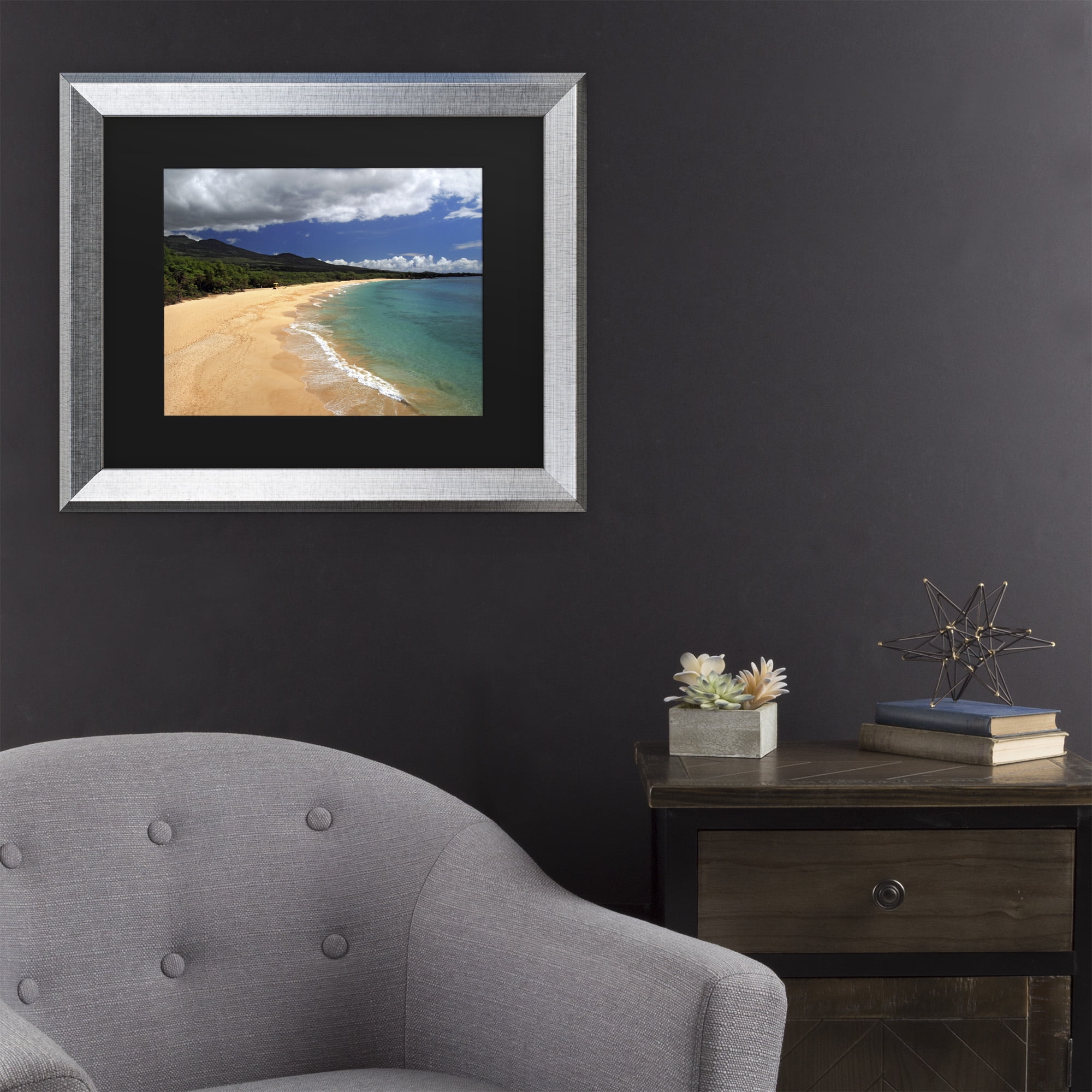 Trademark Fine Art 'Makena Maui' Canvas Art by Pierre Leclerc