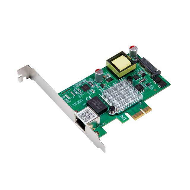 Tarjeta de red Ethernet IO CREST 2.5 Gigabit POE+ PCI-e x1