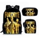 thumbnail image 4 of Mochila Fortnite de 3 piezas con diseño de anime para videojuegos, incluye bolsa para portátil de 17 pulgadas, bandolera y estuche para lápices., 4 of 5