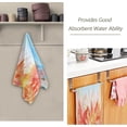 thumbnail image 3 of Note Music Maple Hand Towels, Fall Leaves Musical Score Kitchen Towel Ultra Soft and Absorbent,Decorative Fingertip Face Towel for Bathroom Hotel, 2 PCS, 28.3"x 14.4", 3 of 6