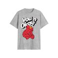 thumbnail image 4 of Sesame Street, Mens Apparel Graphic T-Shirt, Sizes S-3XL, Elmo You Okay?, 4 of 6