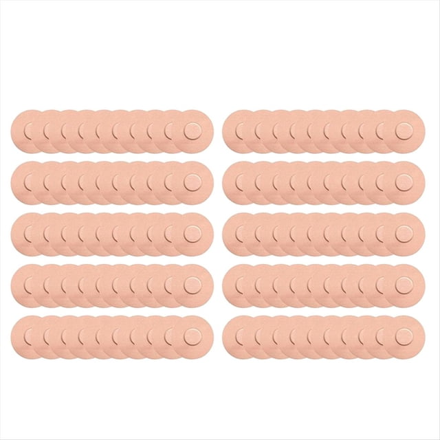 100 Parches Adhesivos con Sensor de Estilo Libre, Impermeables, para Deportes, Control Continuo Glucosa, Pegatinas B