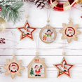 thumbnail image 4 of 12pcs Christmas Hanging Ornaments Multi Patterns Christmas Pendant Nice Gifts for Friends Families, 4 of 5
