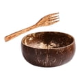 thumbnail image 3 of Coconut Bowl Set Creative Handmade Coconut Shell Bowl for Hotel Party Indoor B, 3 of 8