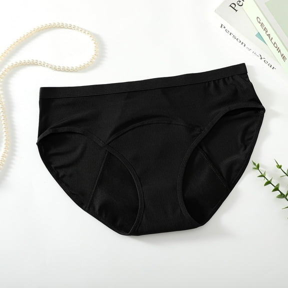 TEVEQ Period Underwear for Women Breathable Menstrual Leakproof Panties Menstrual Underwear for Women Menstrual Absorption Physiological Pants Menstrual Heavy Flow Postpartum Briefs