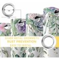 thumbnail image 6 of Eucalyptus Leaves Blackout Curtains for Bedroom/Living Room, Thermal Insulated Kitchen Curtains, Sage Green Weeping Summer Botanical Grommet Darkening Window Treatment Drapes 27.5"x39"x2, 6 of 8