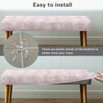 thumbnail image 4 of CHAQLIN Washable Bench Slipcover for Living Room Bedroom, Polyester Spandex Elastic Dining Bench Covers with High Stretch, 4 of 6