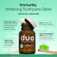 thumbnail image 2 of Pasta de dientes Duo Immunity Vitamin D3 + B12 Whitening, 2 of 7