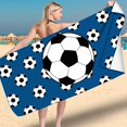 thumbnail image 2 of Beach Towel Soft Texture Quick Drying Microfiber Comfortable Women Men Bathroom Towel Pool Parties S, 2 of 5