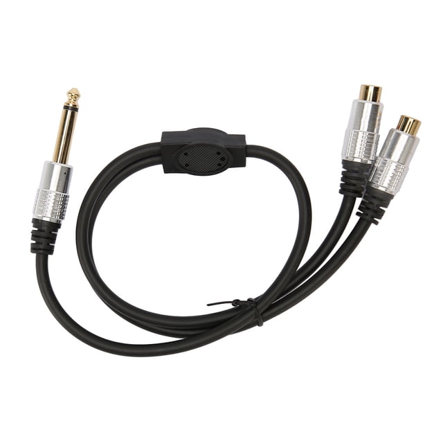 Cable DIN de 5 pines con ángulo de 90 grados Cable de sonido MIDI macho a macho de ángulo recto para cámara de vigilancia de TV 3 m / 9,8 pies
