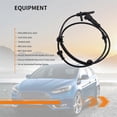 thumbnail image 5 of Rear Left/Right ABS Wheel Speed Sensor for Explorer Flex AE93-2C190-BE AE932C190BE, 5 of 5