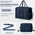 thumbnail image 4 of TRANSLINK Duffle Bag for Women Lightweight Carry On Backpack Fashion Weekender Tote Handbag with Compartments, 4 of 9