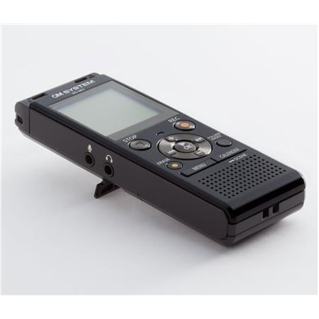 OM System - WS-883 Digital Voice Recorder - Black