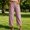 Pink-A, variant on FRSASU Women's Wide Leg Capri Pants Elastic Waist Casual Loose Lounge Summer Flowy Beach Vacation Trousers Pink-A
