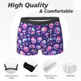 thumbnail image 2 of Mens Underwear - Skull rainbow color Breathable Stretch Boxers for Men Athletic Mens Boxer Briefs, 2 of 7