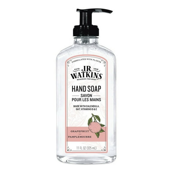J R Watkins Grapefruit Foaming Hand Soap, 11 oz..