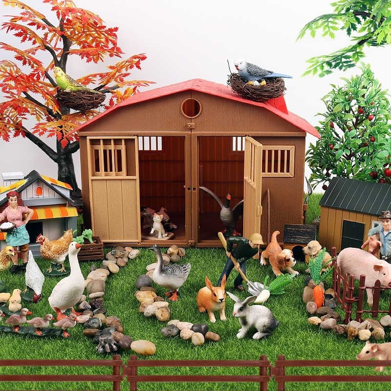 Animal farm house toys discount