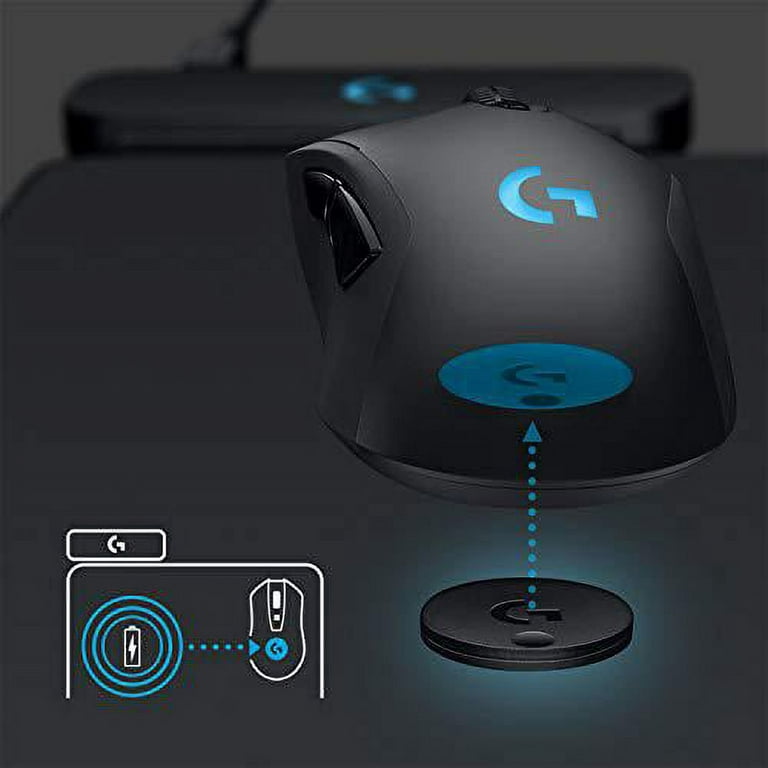  Logitech G703 Lightspeed Gaming Mouse with POWERPLAY