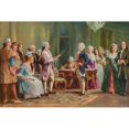 thumbnail image 3 of Hemenway, Alice Spaulding 14x11 Black Modern Framed Museum Art Print Titled - George Washington Accepting Lord Cornwalliss Sword, 3 of 5