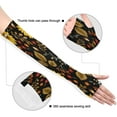 thumbnail image 3 of Manches de Bras Tournesols d'Automne, Protection Solaire UV Manches Rafraîchissantes pour Basketball Course Cyclisme Golf, 3 of 7
