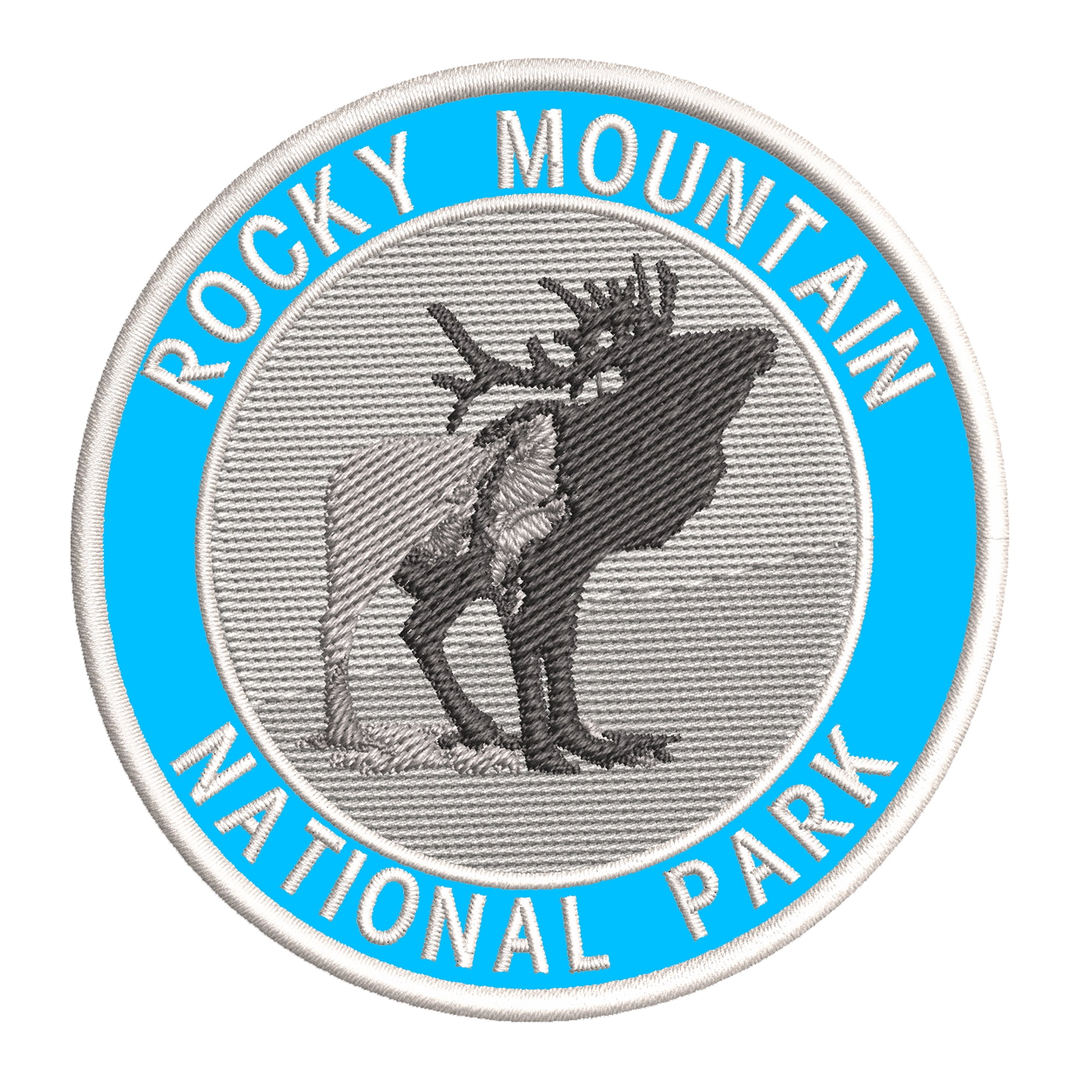 Rocky Mountain National Park 3 5 Iron On Or Sew On Embroidered 