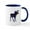 White/Navy Inside, variant on CafePress - A NEW SPECTRUM Mugs - 11 oz Ceramic Mug - Novelty Coffee Tea Cup