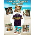 thumbnail image 4 of Tequila Hawaiian Shirt for Men, Tropical Style, Button Down Summer Beach Short Sleeve, S-5XL, 4 of 4
