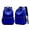 Blue, variant on Unisex Classic Solid Color Laptop Backpack, Large Capacity Water Resistant Casual Daypack with Multi Pockets, Adjustable Breathable Shoulder Bag for School Business Travel Outdoor Sports