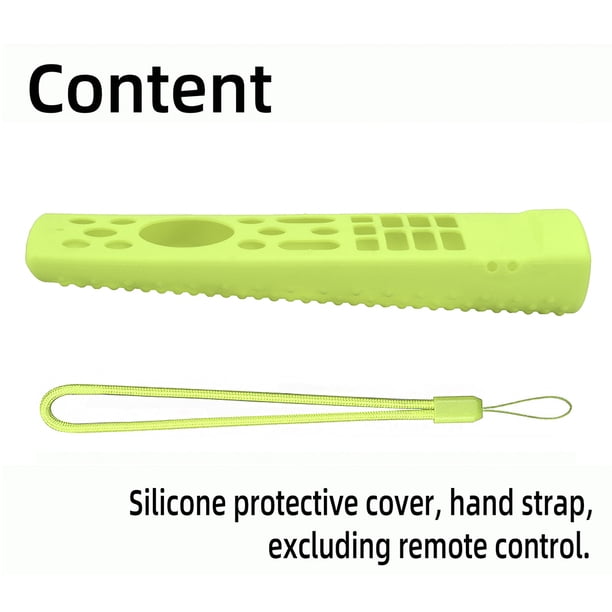 Estuche De Silicona Estuche de control remoto a prueba de golpes para Hisense Voice Remote ERF3V90H (Verde)