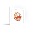 thumbnail image 5 of Gallery Pops Pokemon - Fuecoco Sparkle Badge Wall Art, White Framed Version, 12" x 12", 5 of 5