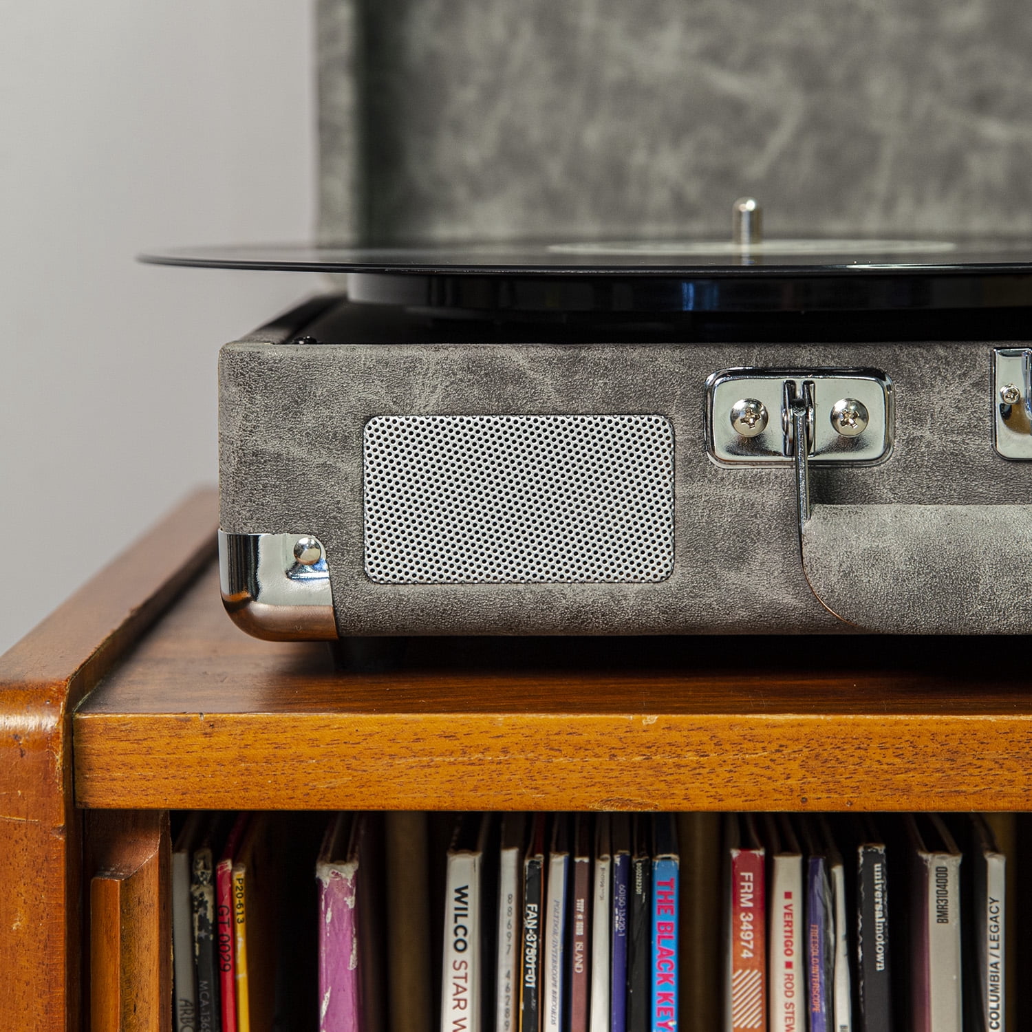 Crosley Cruiser Premium Vinyl Record Player with Speakers and Wireless Bluetooth - Audio Turntables