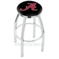thumbnail image 6 of 30" L8C2C - Chrome Tulsa Swivel Bar Stool with Accent Ring by Holland Bar Stool Company, 6 of 7