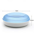 thumbnail image 2 of Denture Box Plastic Round 360° Rotation Denture Bath Case Denture Container, 2 of 7