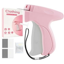 Koudindg Stitch Gun for Clothes, Mini Handheld Tagging Gun for Clothing Quick Clothing Fixer, Sewing Kit Includes 6 Ultra Fine Needle