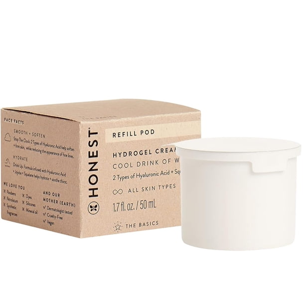 Crema de hidrogel Refill Pod Honest Beauty, 50 ml para 50 ml
