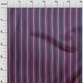 thumbnail image 2 of oneOone Organic Cotton Poplin Twill Fabric Stripe Block Print Fabric BTY 42 Inch Wide, 2 of 4