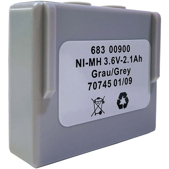 1PCS 3.6V 2100mAh Ni-Mh Battery Crane Remote Control Battery 68300900 for HETRONIC Remote Control Rechargeable Battery…