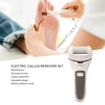 thumbnail image 3 of Removedor de callos eléctrico ANGGREK herramienta de pedicura multifunción blanca, 3 of 8
