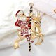 thumbnail image 4 of Other Christmas Decoration,Merry Christmas Tree Holiday Christmas Brooches for Women Men Pins Jewelry Party Decorations, 4 of 4