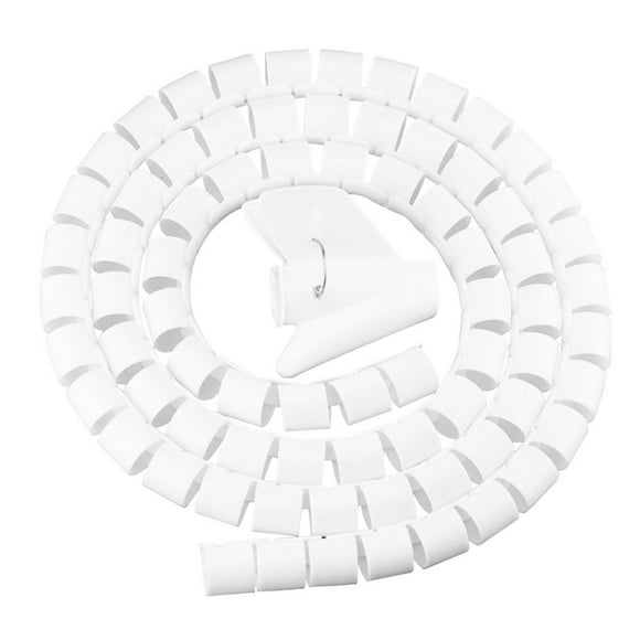 Modèle d'Enrouleur de Câble en Spirale de Tuyau de Stockage de Fil Antidéflagrant Blanc Aléatoire 16mmx1.5M Pince 16mm
