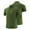 Green, variant on Men's Shirt Casual Short Sleeve Half Zip Stand Collar Breathable Wicking Athletic T-Shirt Comfortable Stylish Summer Top Mens Work Shirts Summer Basic Tee Shirts