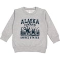 thumbnail image 2 of Inktastic Alaska Toddler Sweatshirt, 2 of 4