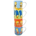 thumbnail image 3 of Juego de 4 Tarros de Porcelana Apilables 330 ml multicolor Los Simpson Ambient 21 Edición Limitada, 3 of 4
