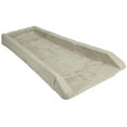 thumbnail image 2 of Suncast SB24 Decorative Rain Gutter Downspout Splash Block, Light Taupe (8 Pack), 2 of 6
